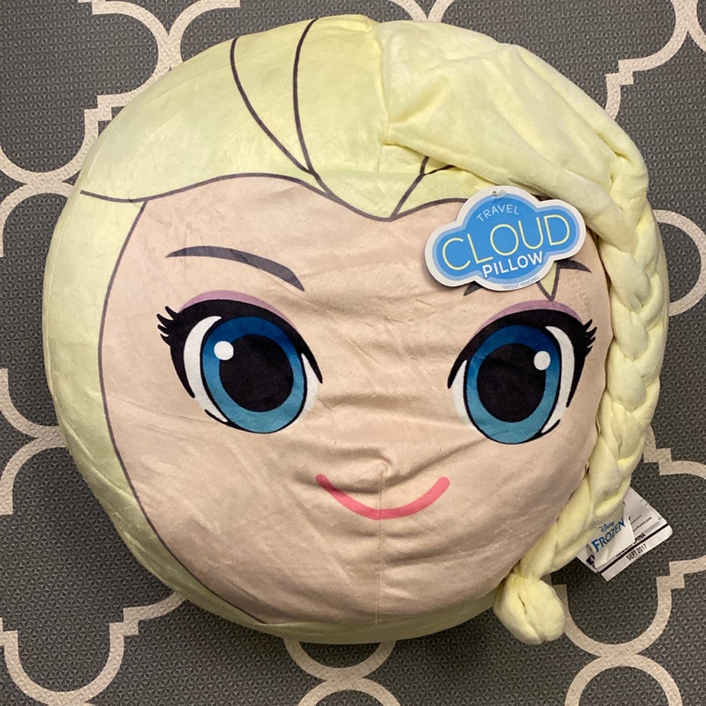 New Northwest Disney Frozen Elsa 11” Cloud Pillow